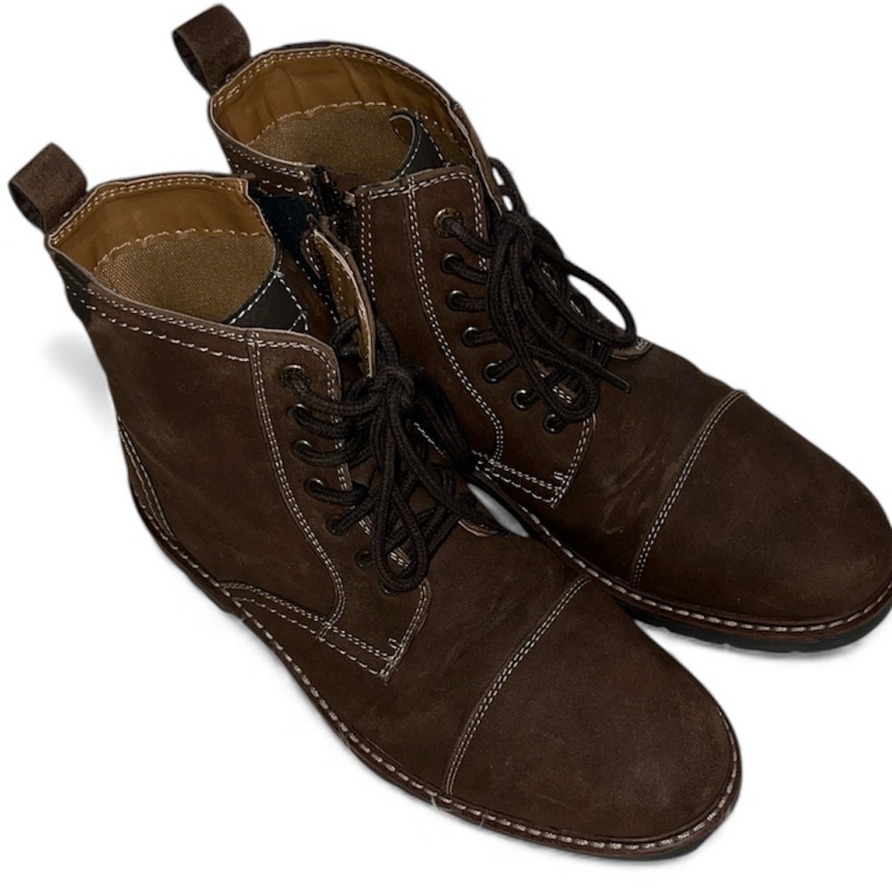 Dockers Dark Brown Lace-Up Boots 8